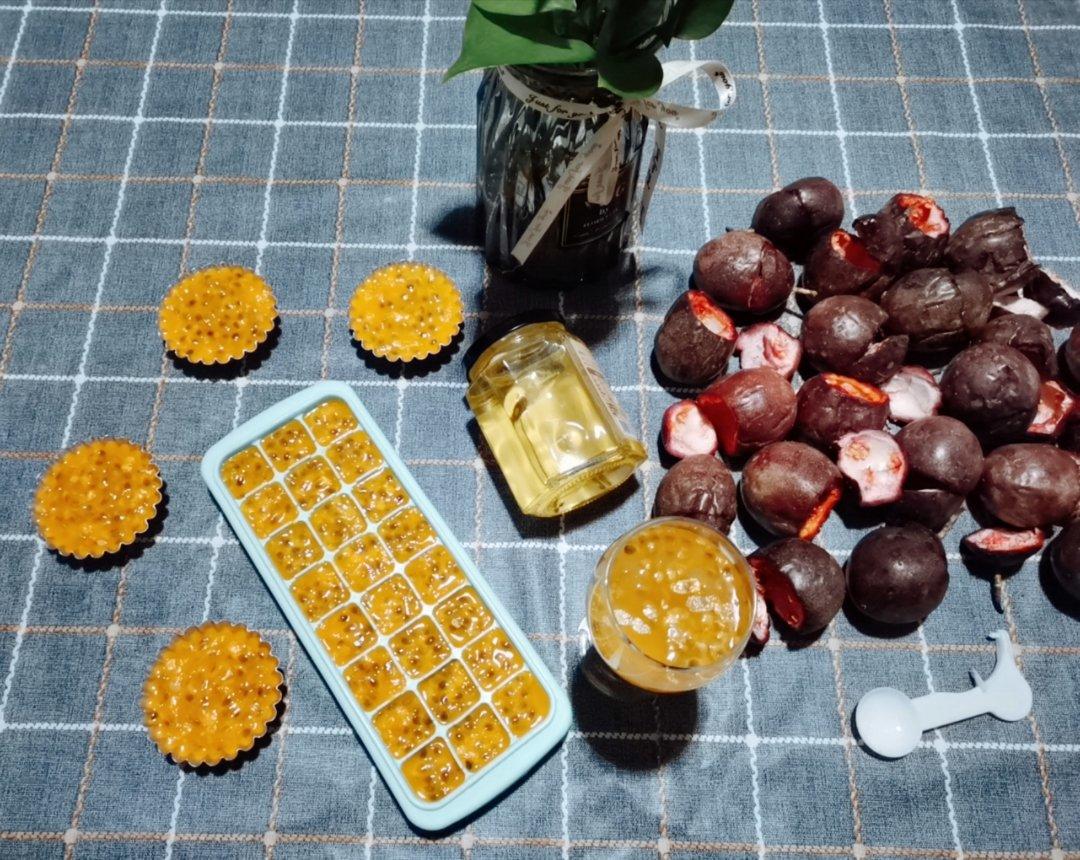 百香果的朴素吃法（百香果汁）