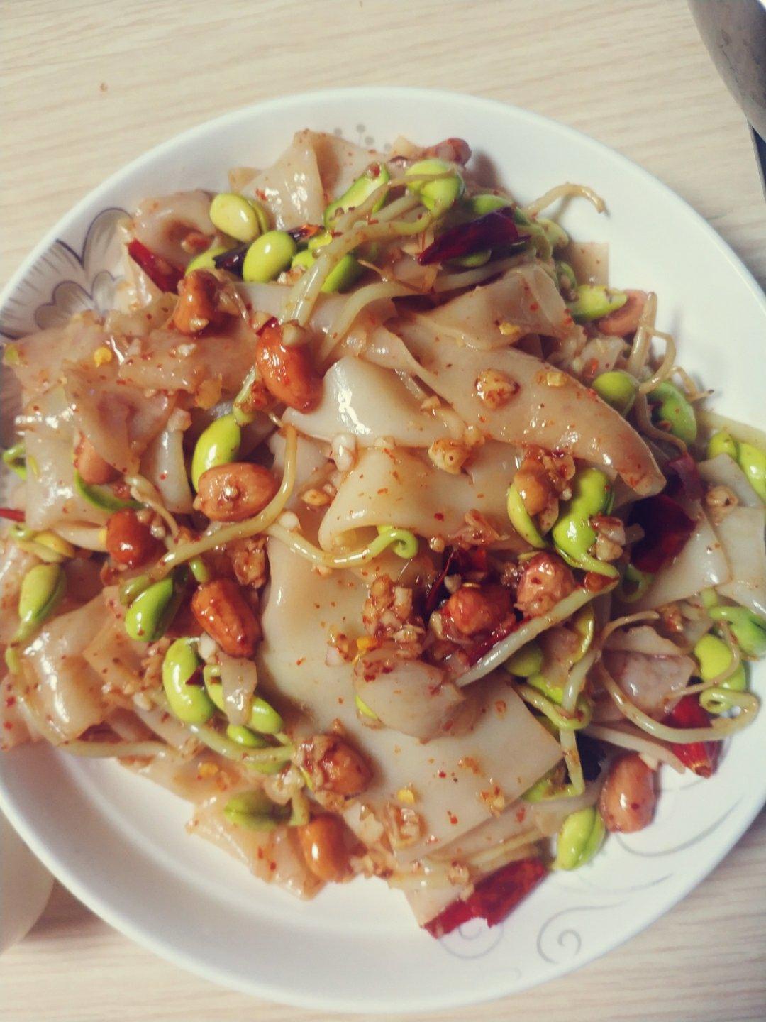 凉皮(不洗面的做法)