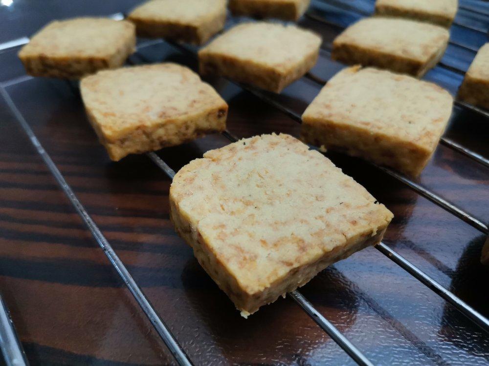 免打发❗️零失败❗️黄金芝士咸味饼干❗️