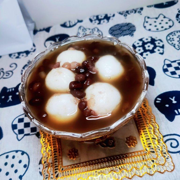 快手甜品红豆汤圆羹