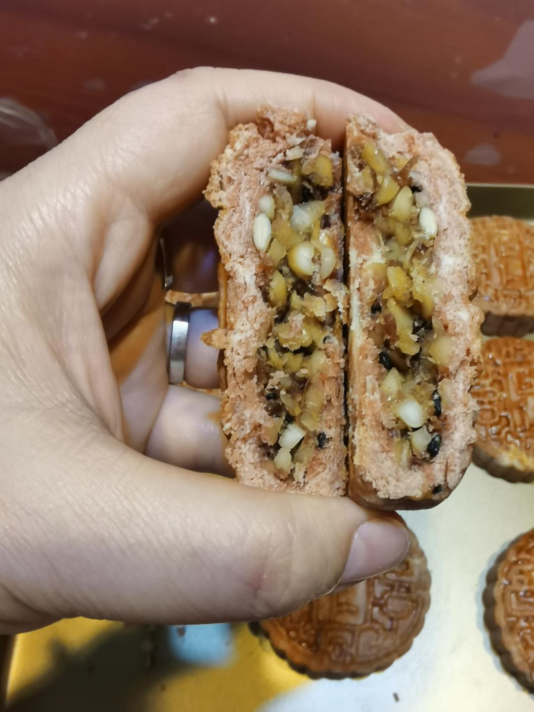椒盐五仁馅料