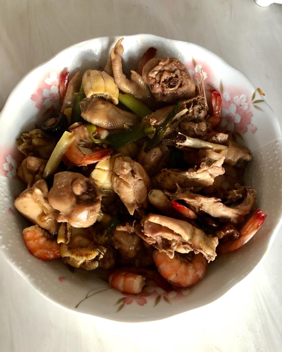 辣椒炒花甲肉