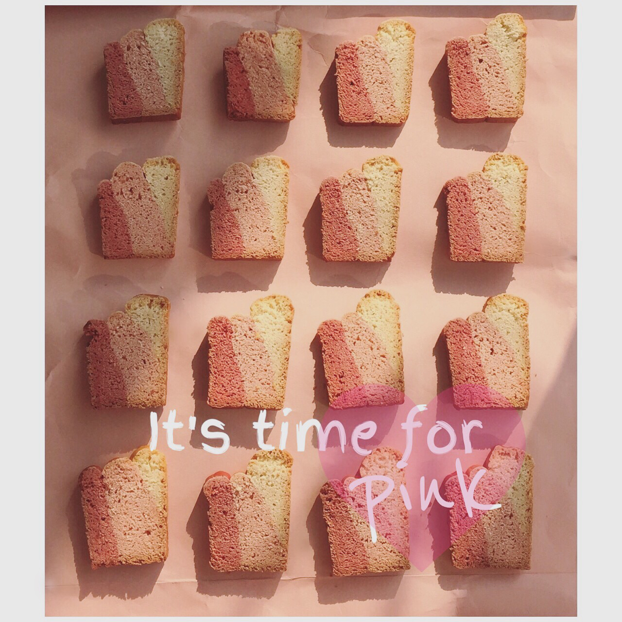 少女心的渐变吐司