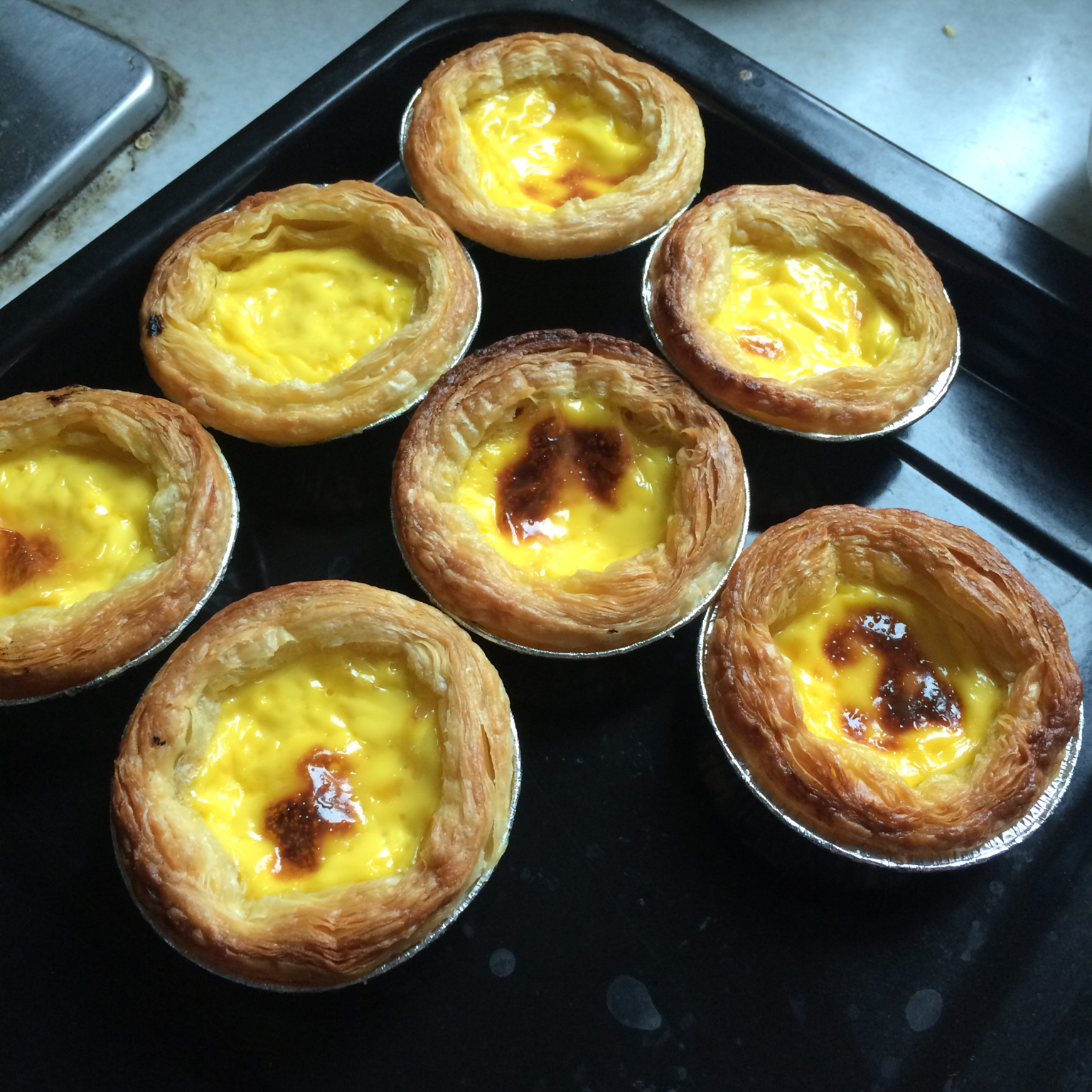 超完美味道超正的蛋挞配方，比KFC的还要嫩还要香~做过最好吃的蛋挞配方