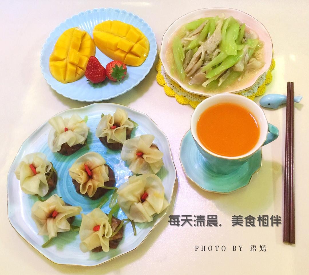 饺子皮花朵福袋