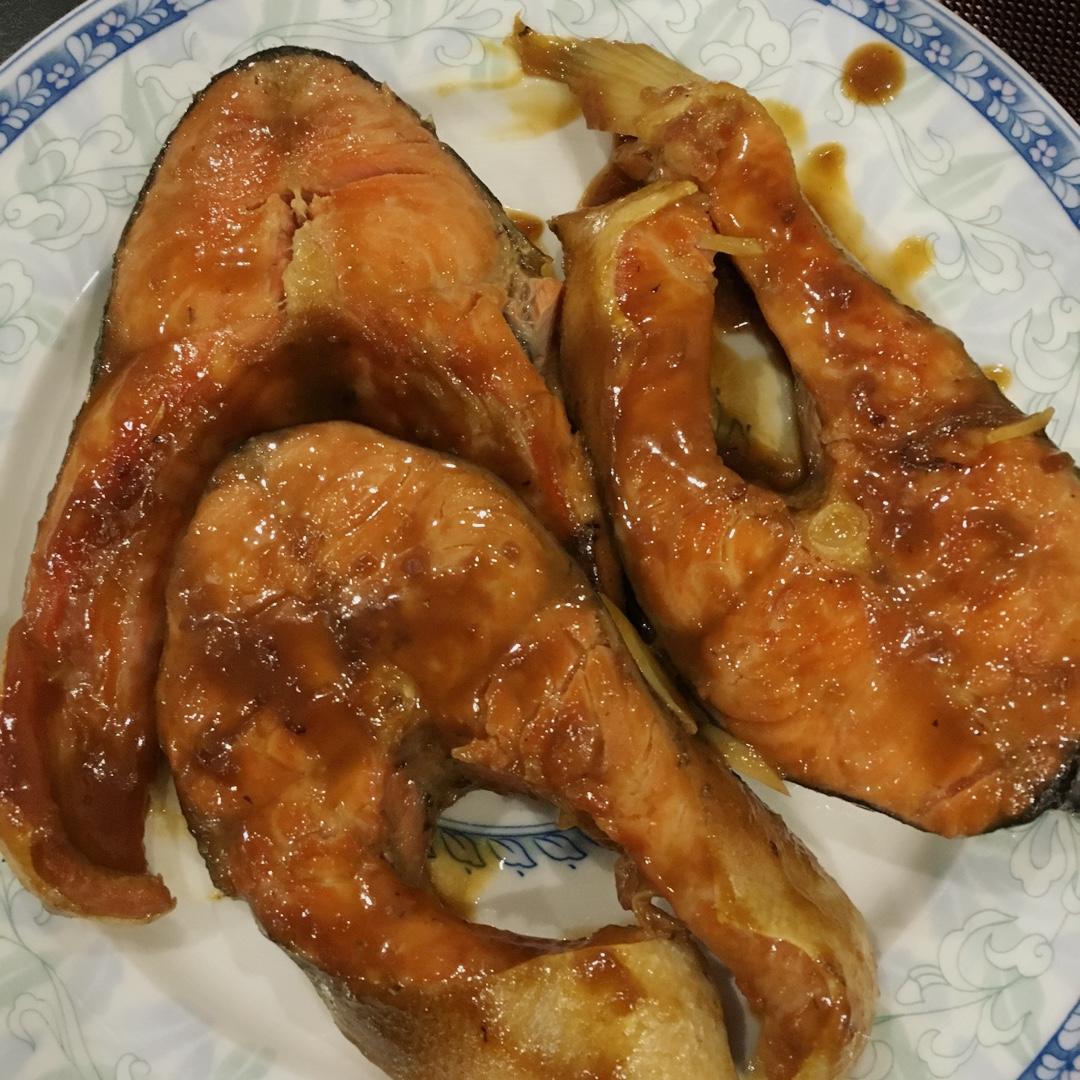 照烧三文鱼扒