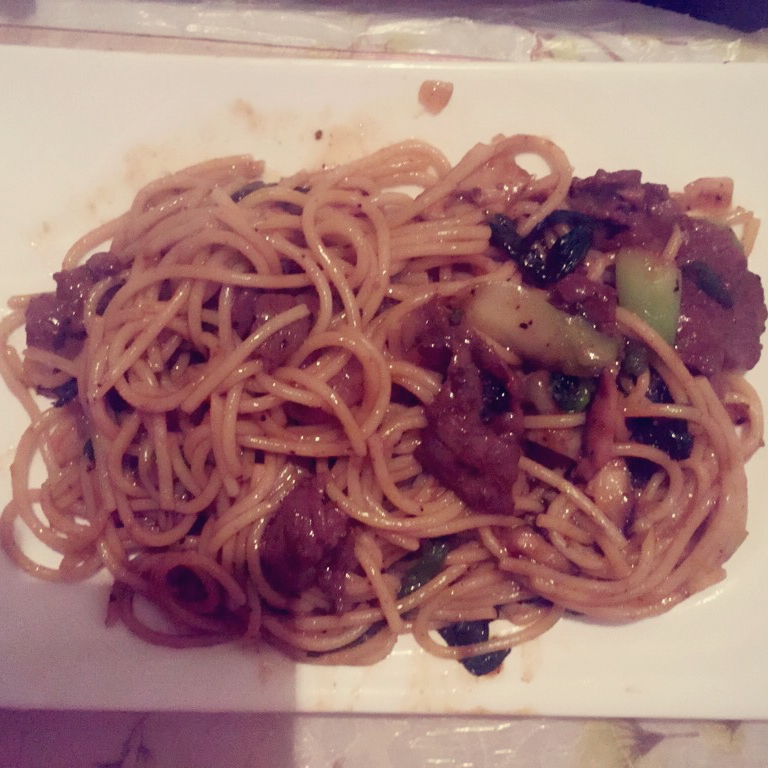 黑椒意面