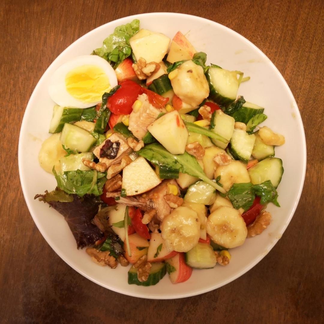 鸡胸肉减肥沙拉（超饱腹低卡）