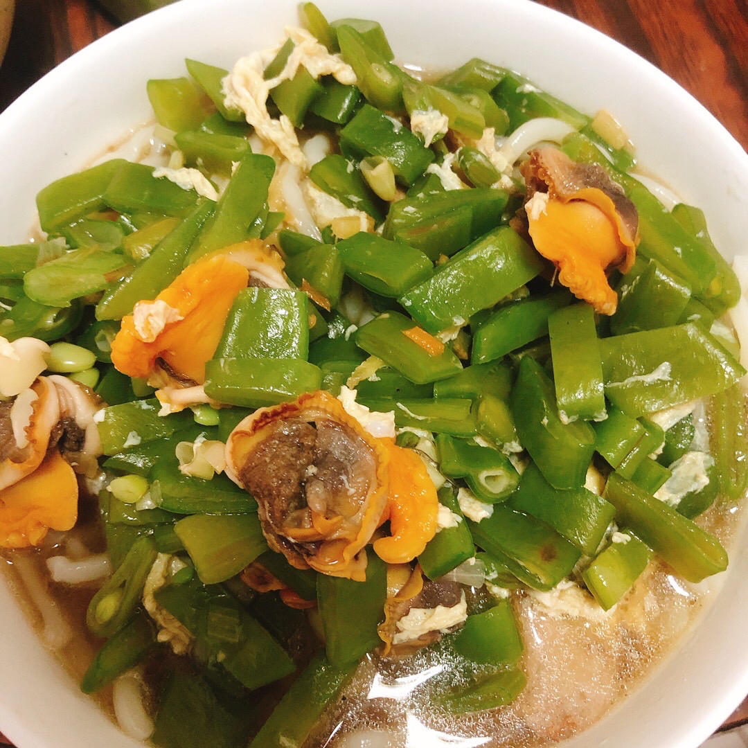 芸豆蚬子面