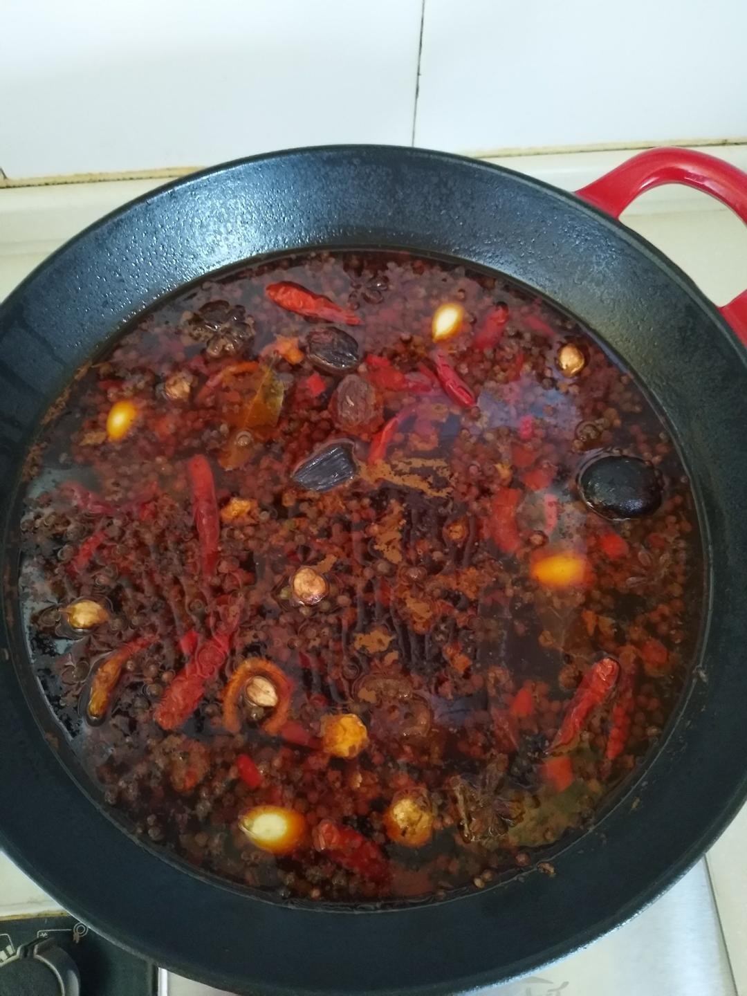 红油麻辣锅底