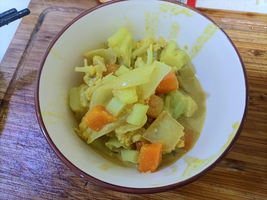 【健康三餐】咖喱菜花