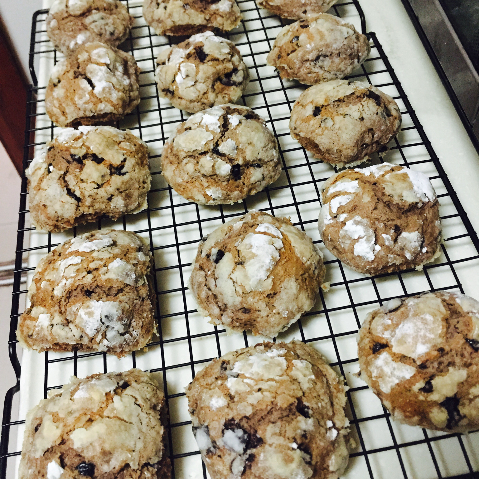 抹茶奶酪巧克力曲奇 Matcha Cream Cheese Choc Cookies
