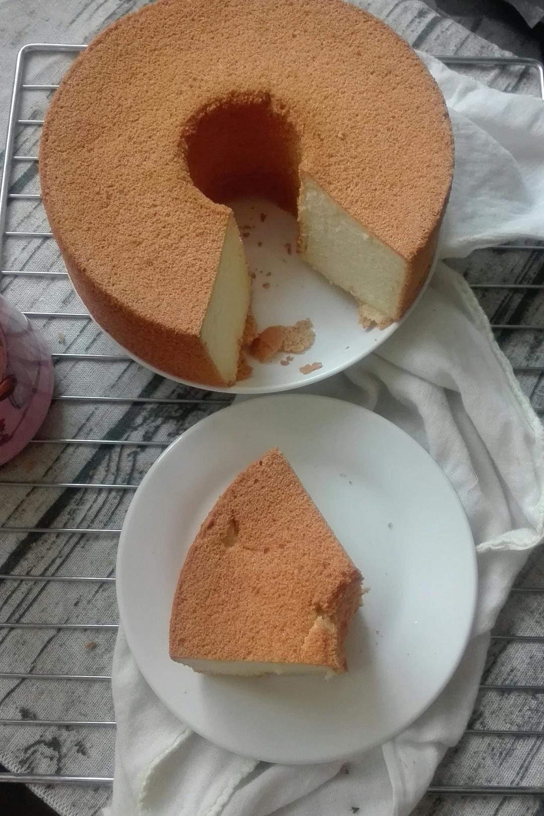 这是真的好吃丨红丝绒香蕉戚风蛋糕