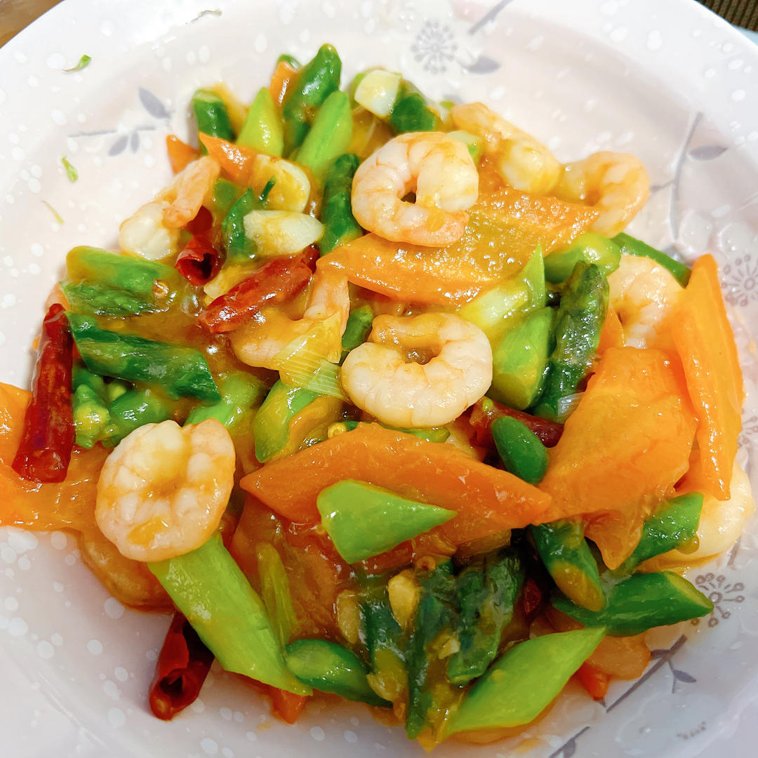 虾仁芦笋（清甜如初夏）