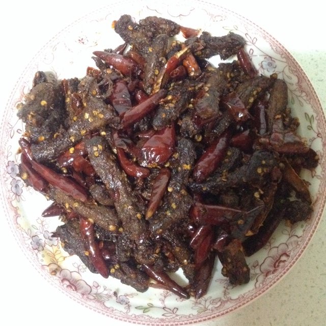 麻辣牛肉干