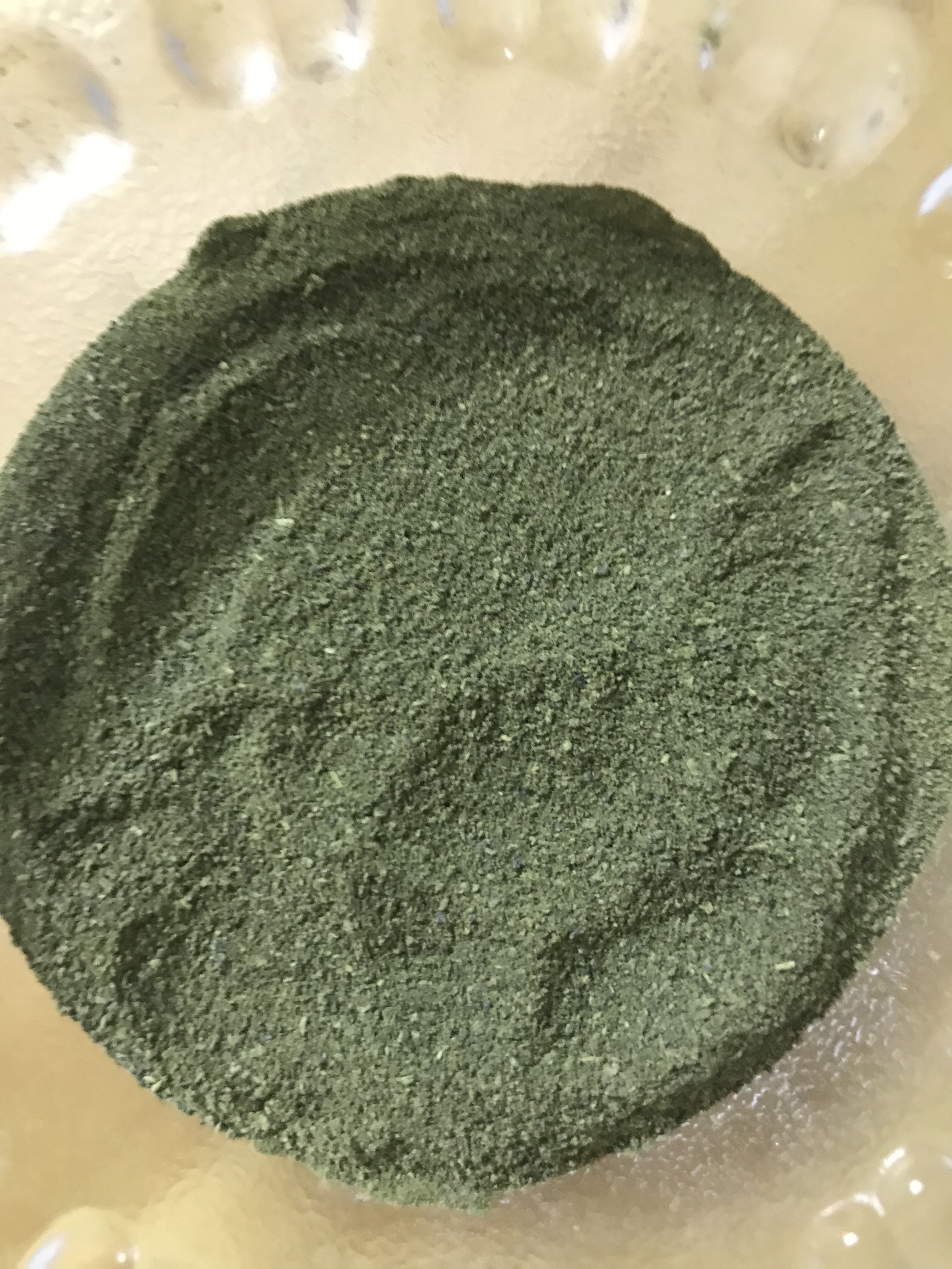 纯手工绿茶粉的做法