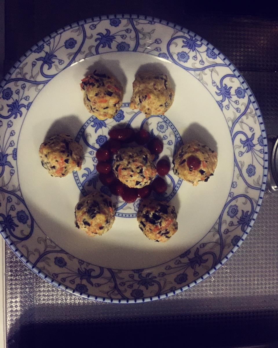 （减脂增肌小零食）鸡胸豆腐丸儿
