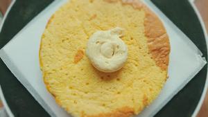 麻薯小丸子搭～豆乳奶冻戚风蛋糕（卡仕达奶酪酱）的做法 步骤12