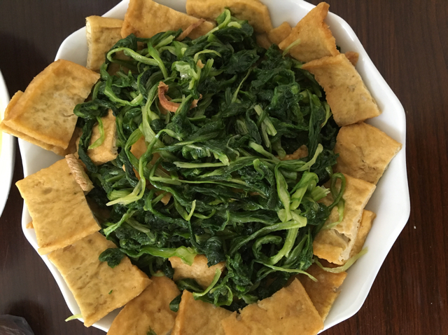 小白菜炒豆腐