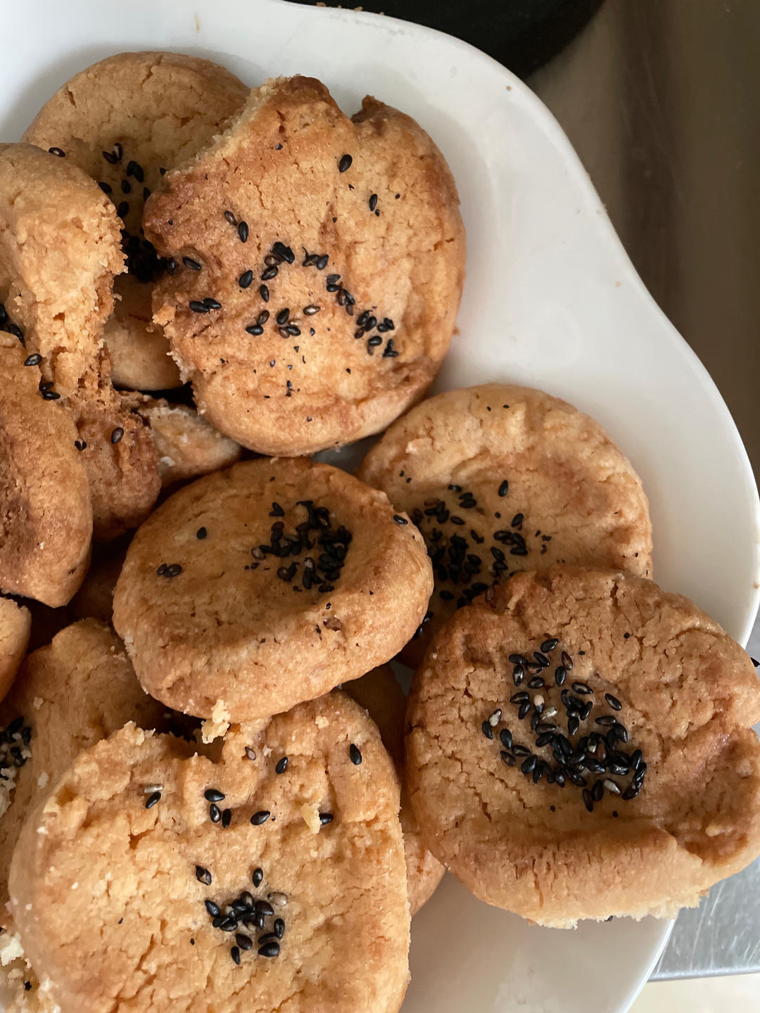 酥中有脆的老式桃酥