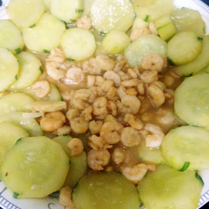 虾仁炒青瓜