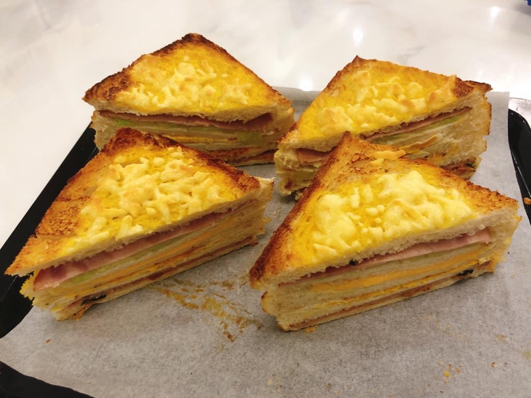 超级好吃的黄金三明治🥪