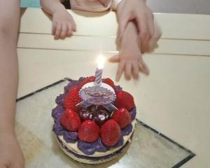 宝宝版无奶油生日🎂蛋糕的做法 步骤8