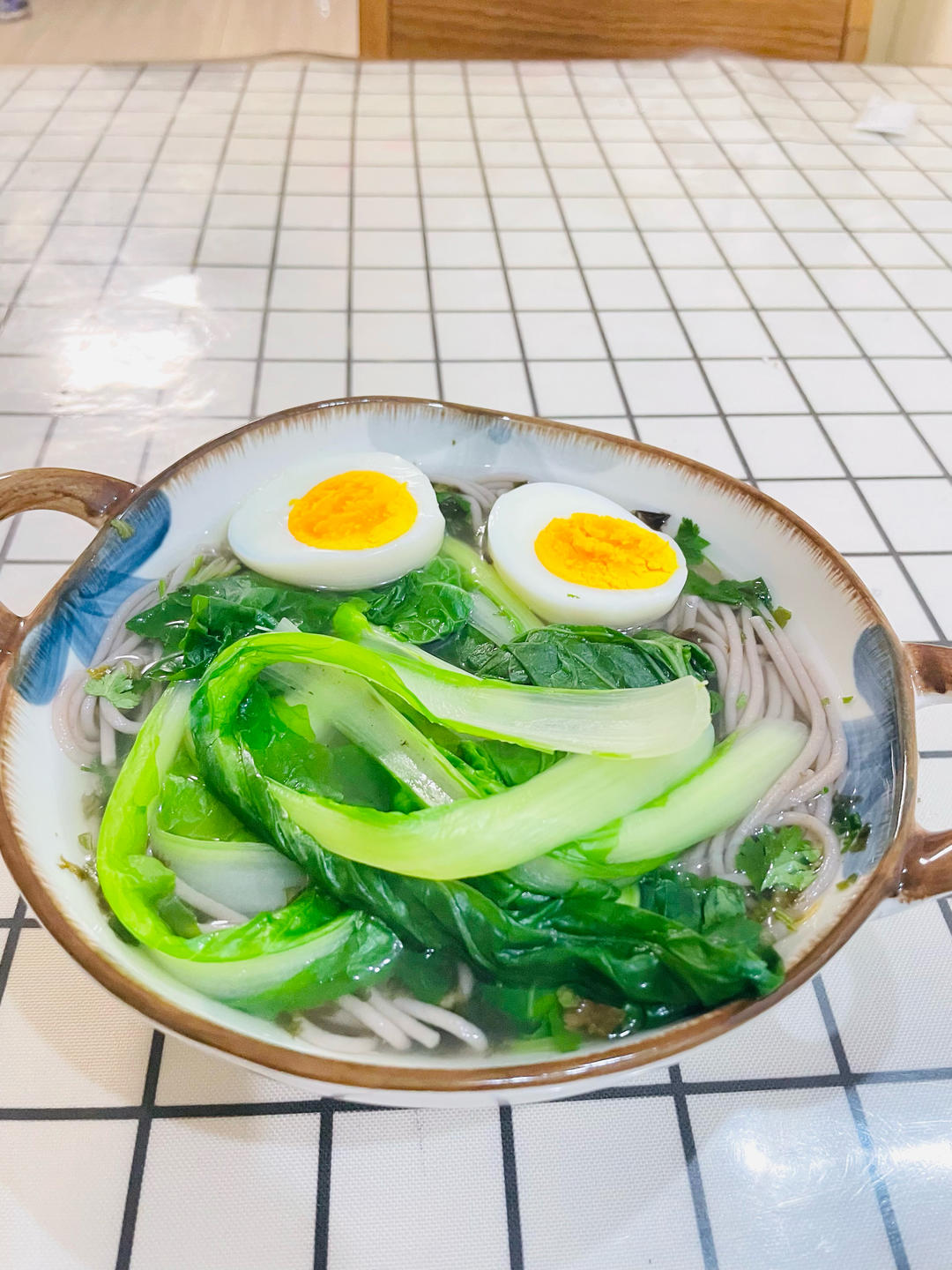 冬日温暖低卡减肥餐【荞麦面2种吃法】