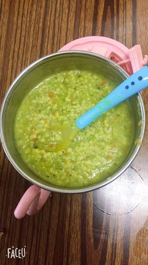 小米疙瘩蔬菜粥的做法 步骤1