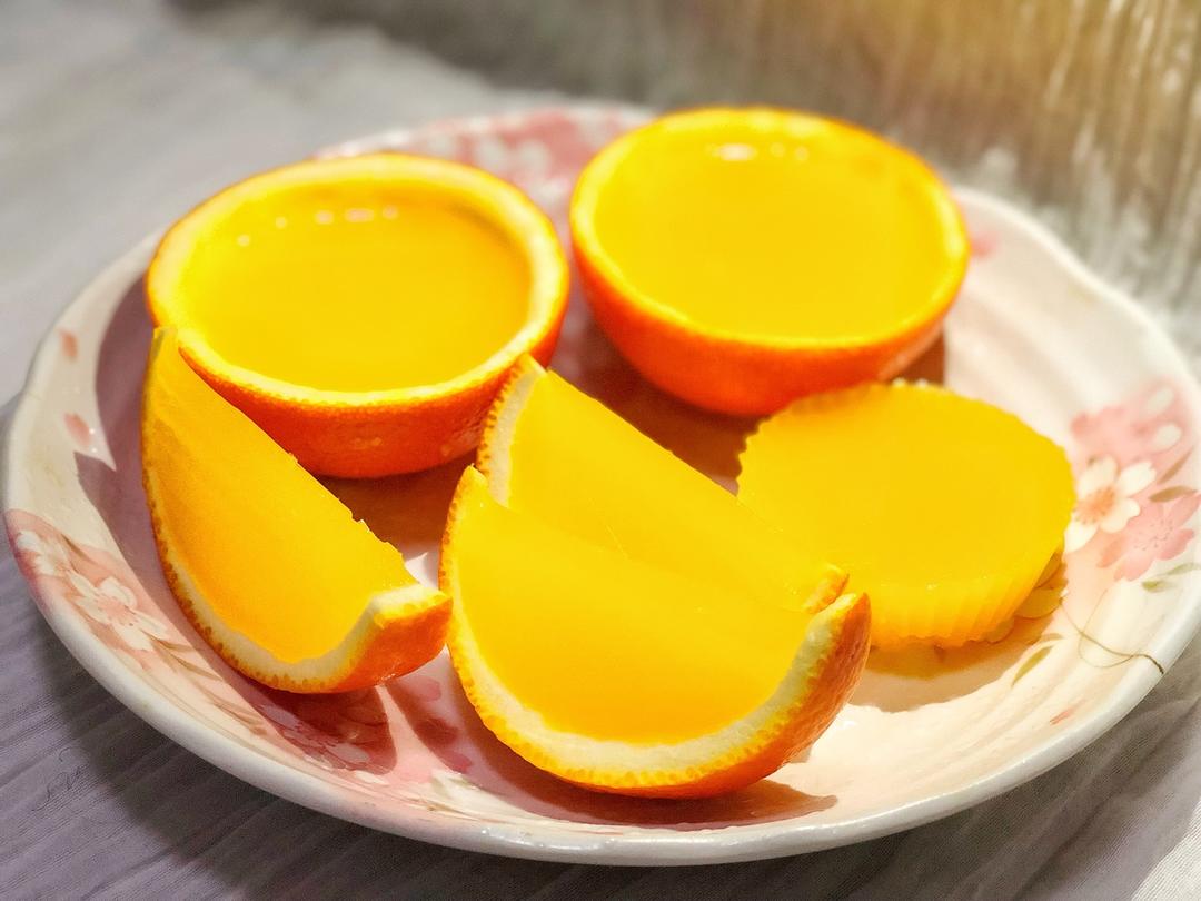 fannyxu做的香橙果冻