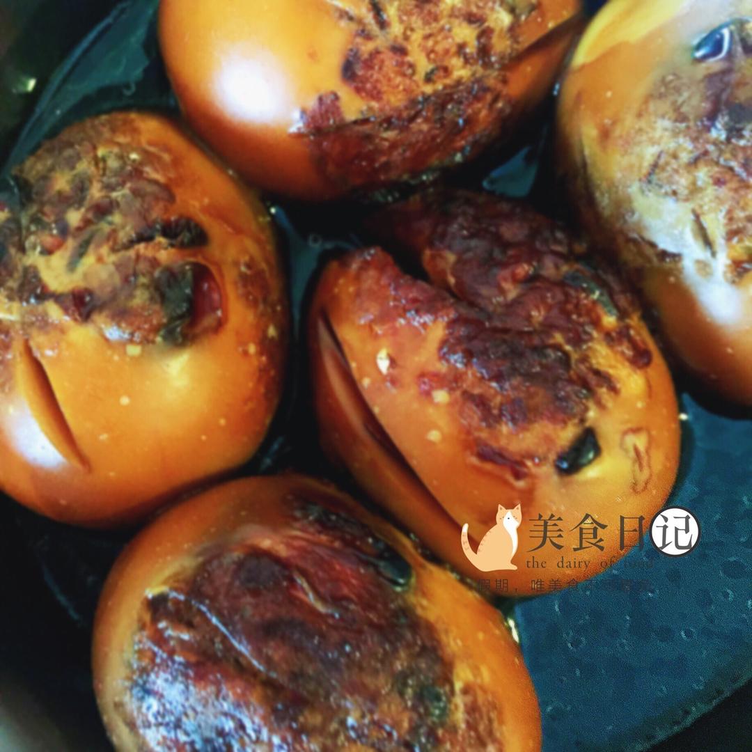 虎皮蛋（爱吃卤鸡蛋的不容不过～）