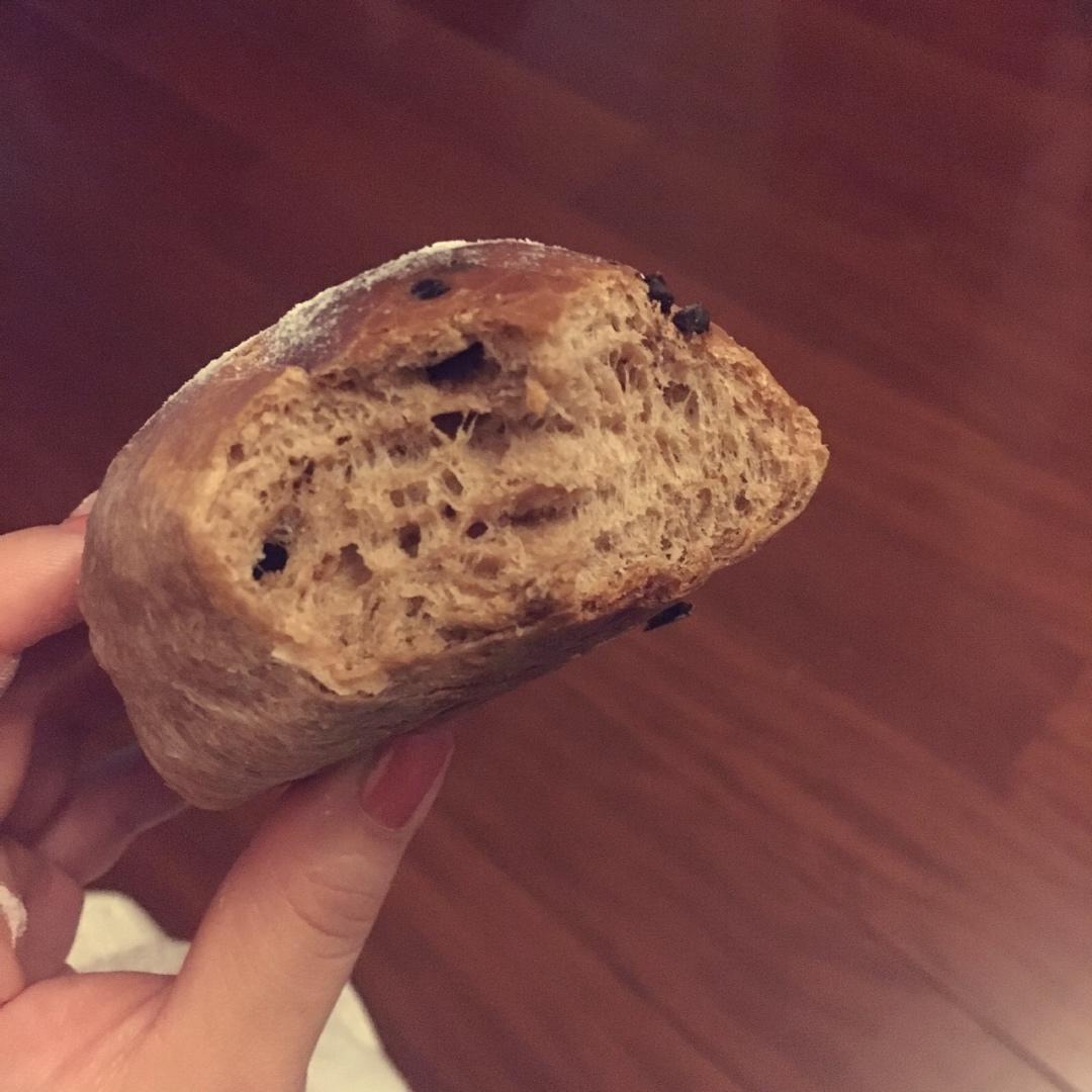 全麦巧克力豆软欧