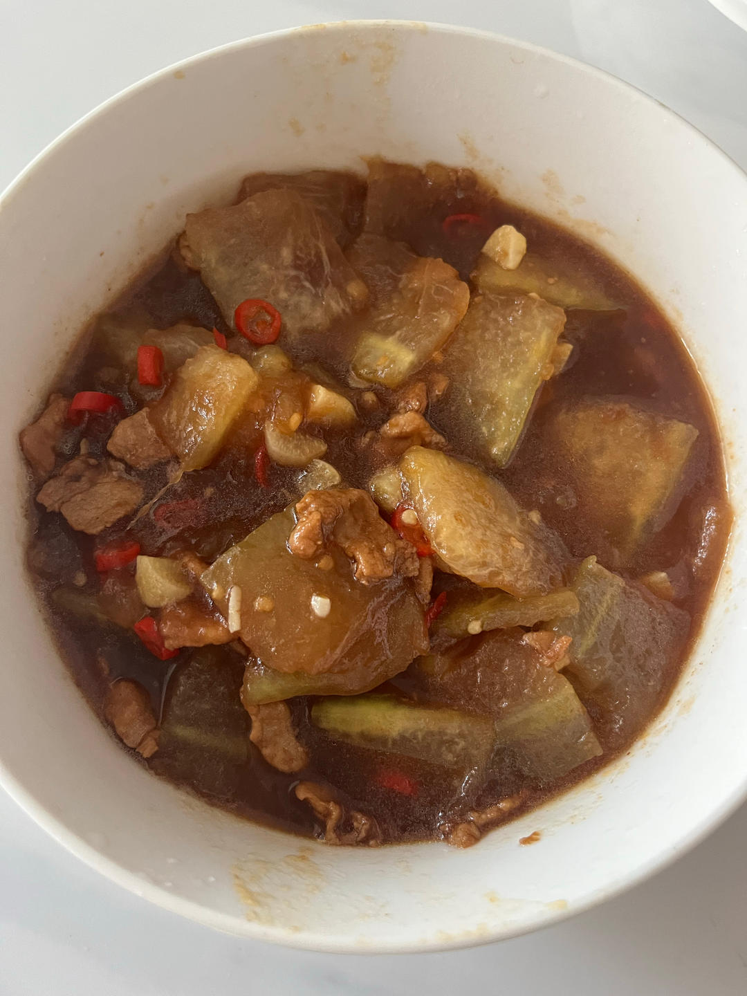 肉末炒冬瓜(超下饭)