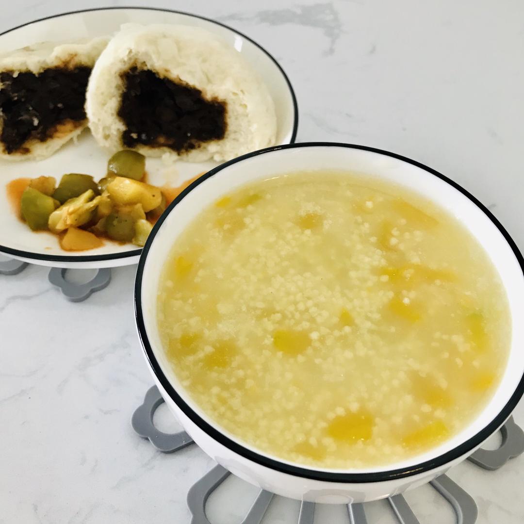 小米南瓜粥的做法