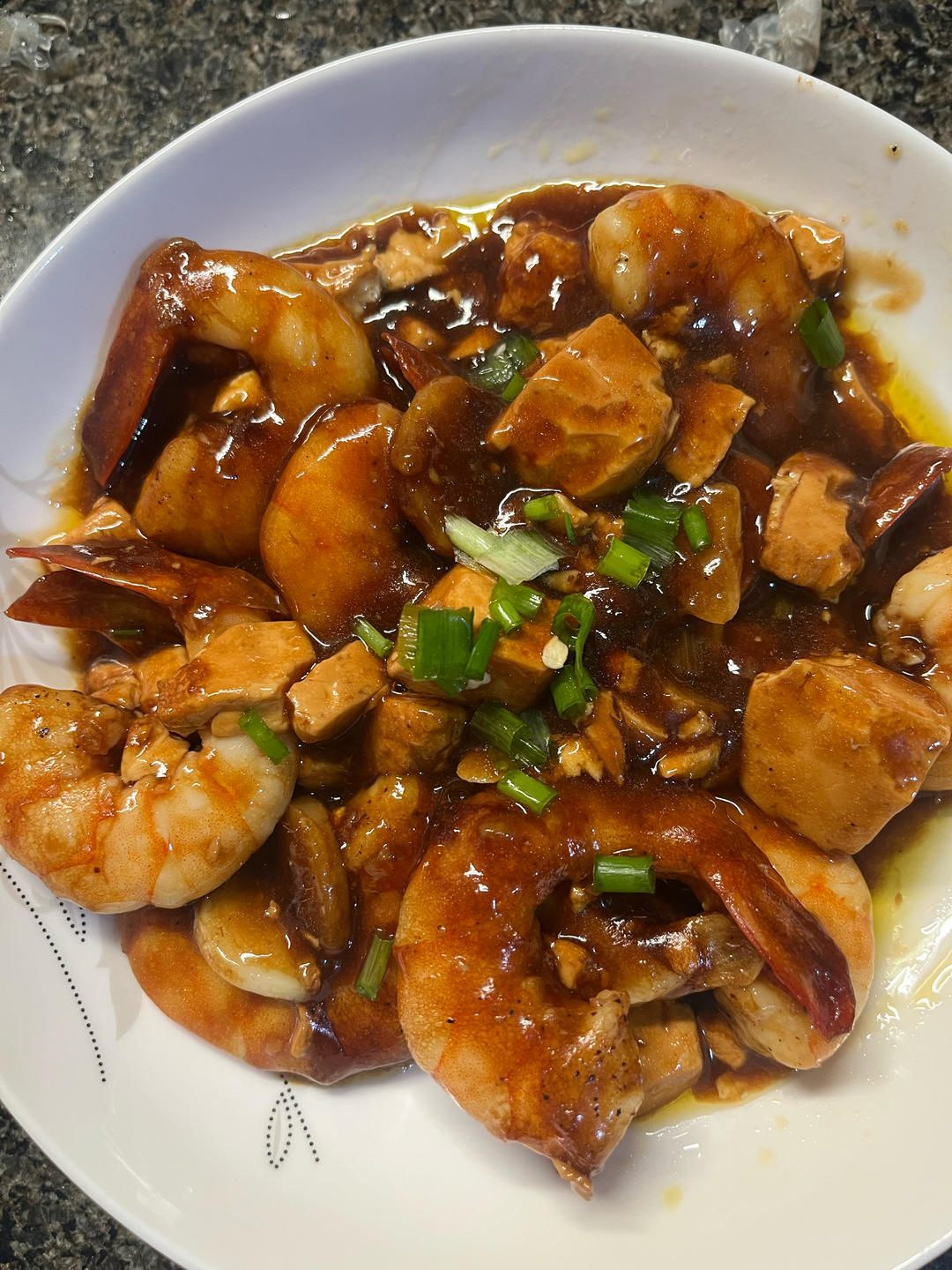 虾仁豆腐