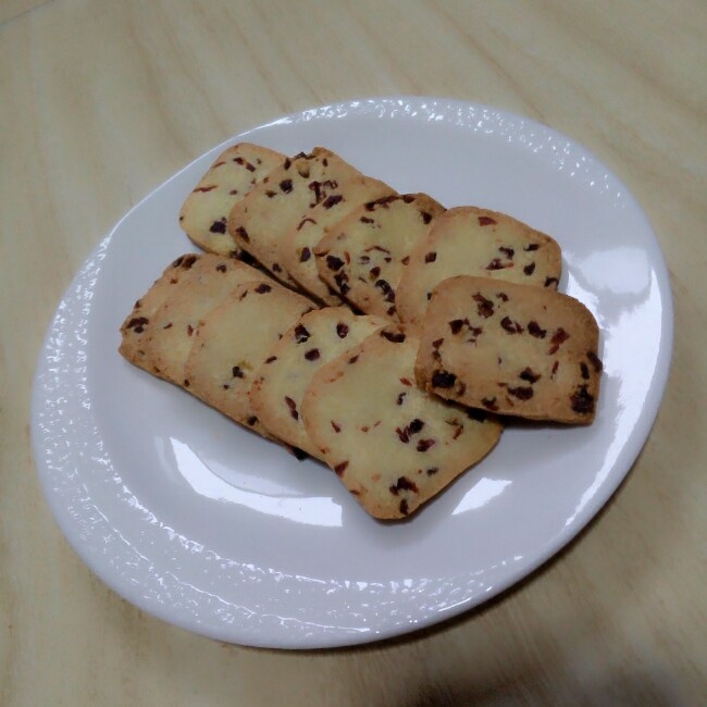 蔓越莓饼干的做法（烤箱做饼干）