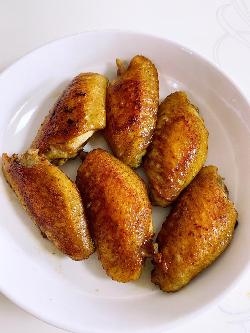 升级版超好吃蒜香盐煎鸡翅