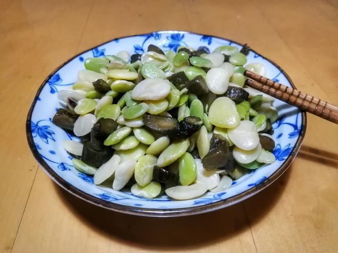 白扁豆炒酱瓜的做法