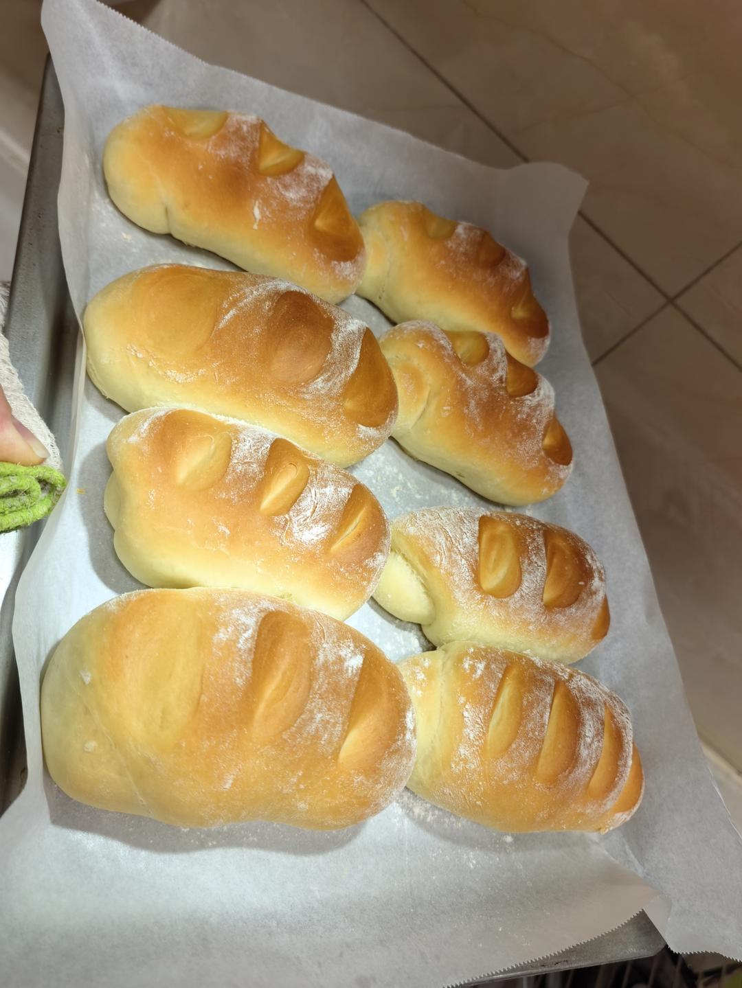 不用揉面的面包