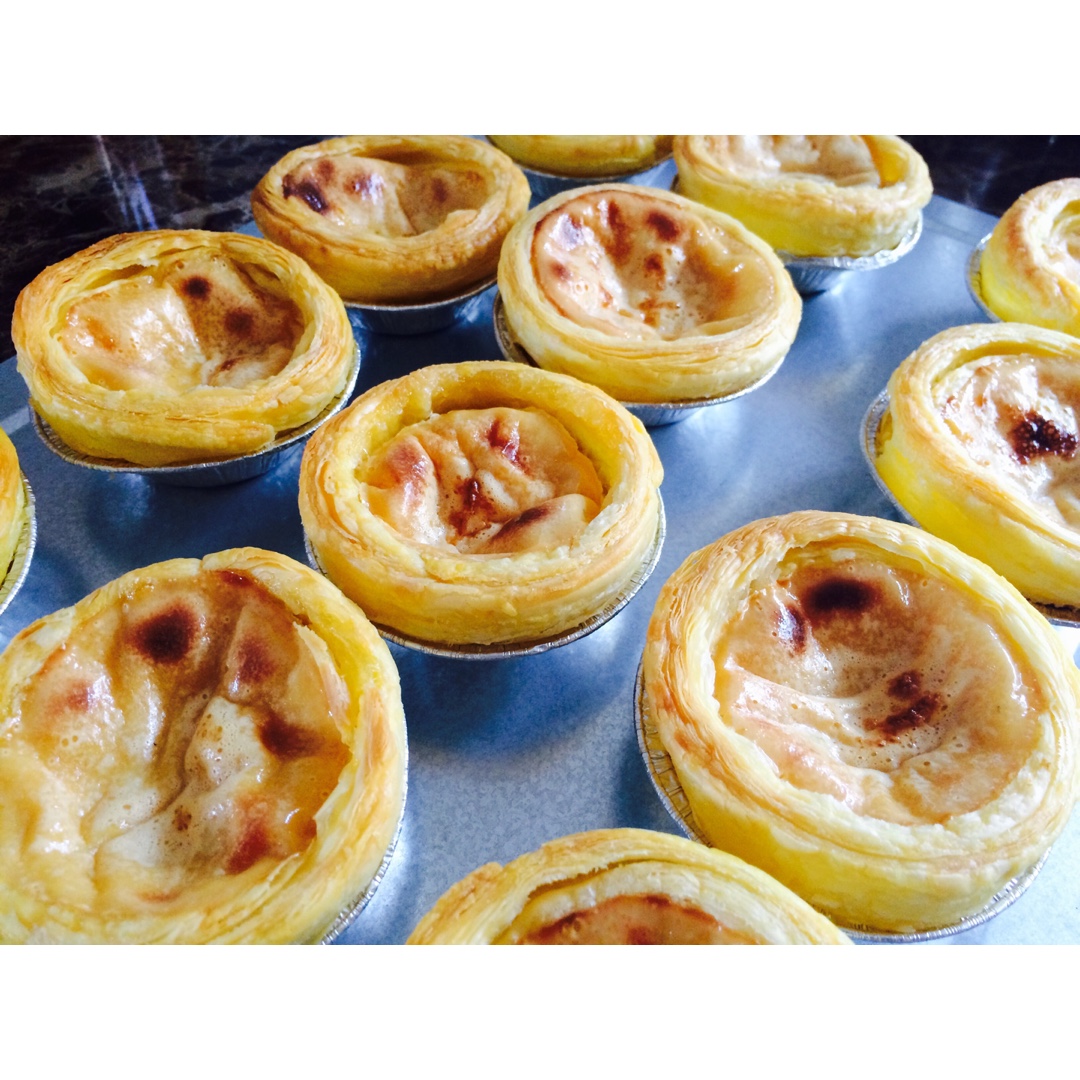 超完美味道超正的蛋挞配方，比KFC的还要嫩还要香~做过最好吃的蛋挞配方