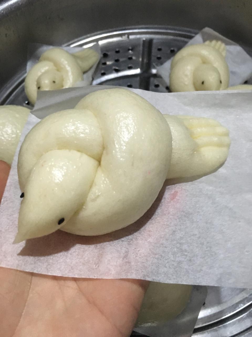 花样馒头（鱼鸟贝壳）