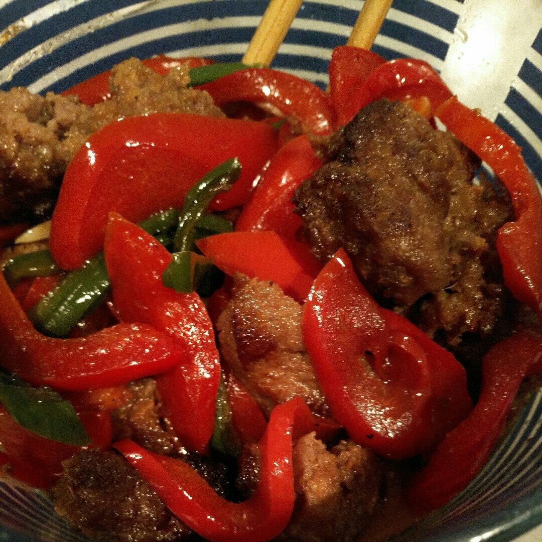 红椒肉丝