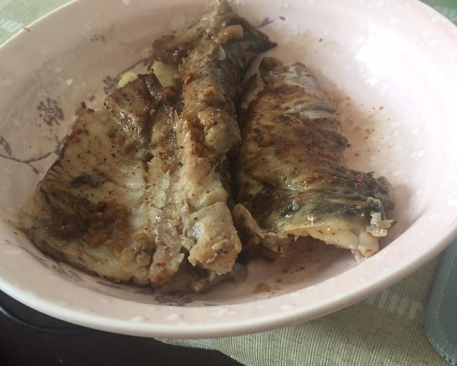 铸铁锅无水蒸鱼