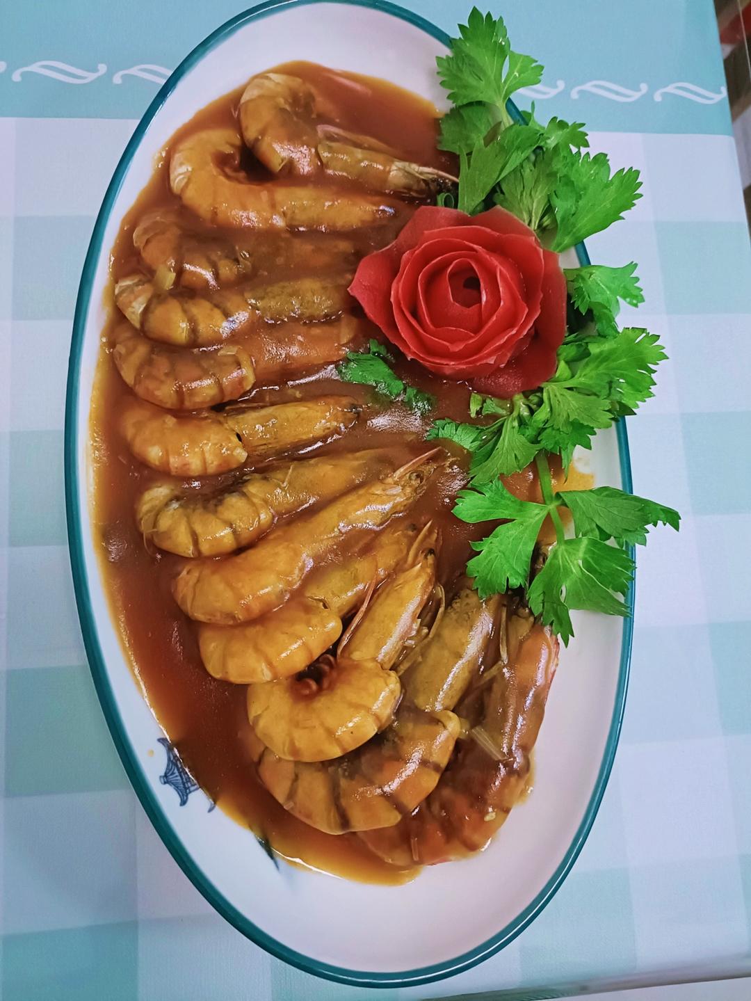 茄汁大虾