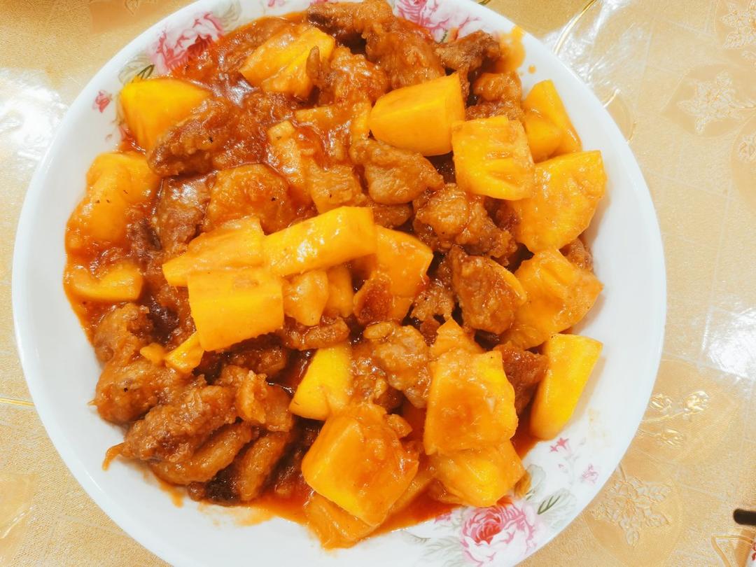 秘制菠萝咕噜肉（绝对好吃）