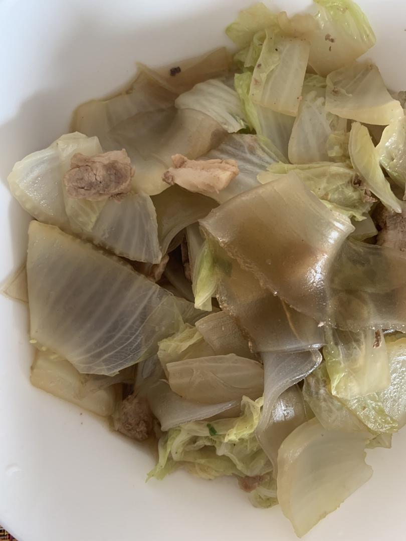 白菜炖粉条