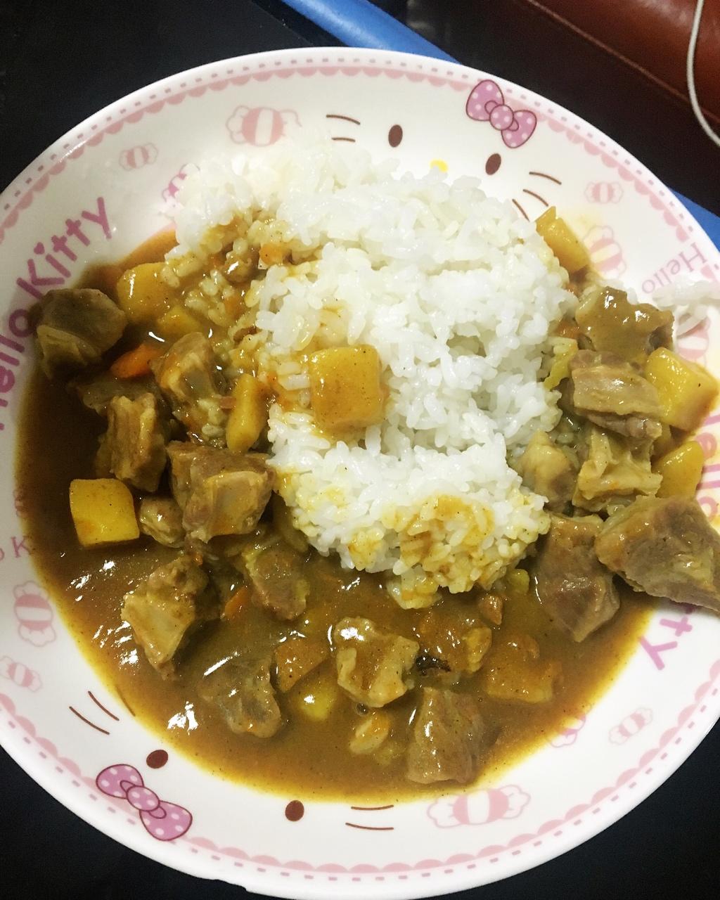 堂妈教你做咖喱牛肉饭