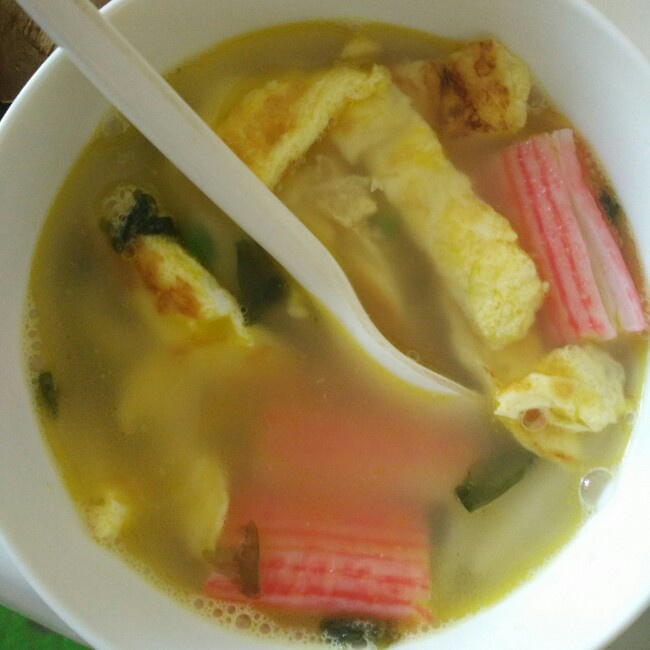 蟹柳鸡蛋汤