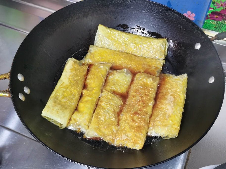 上海黄酱包（豆腐衣包肉）的做法 步骤10