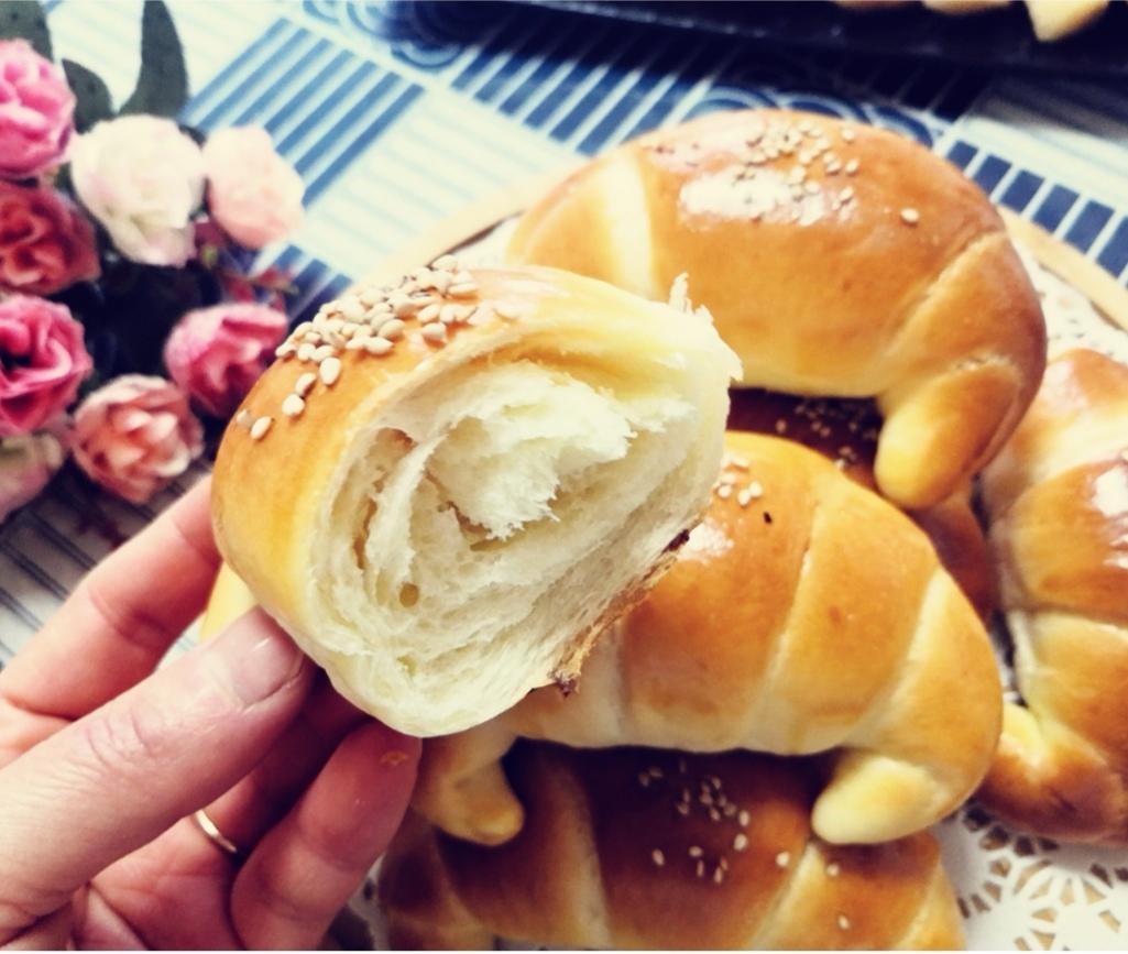 纯奶手撕吐司的做法 步骤1